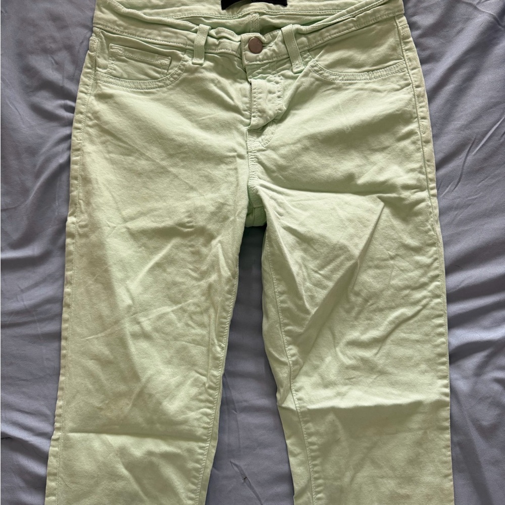 J Brand Mint Ankle Jeans